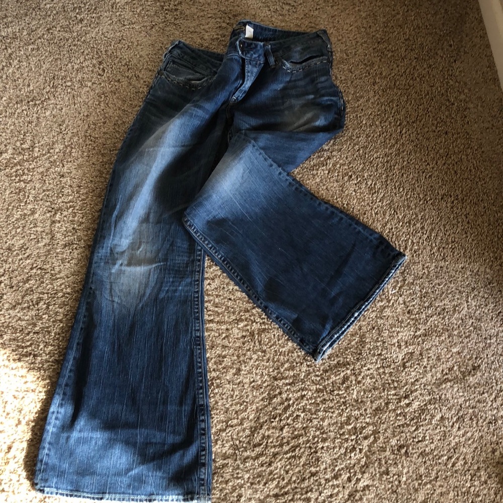 Silver jeans